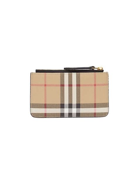 Shop Burberry Kelbrook Check Wallet 